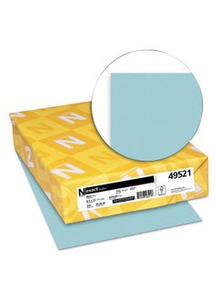 Exact Neenah Paper 49521 Exact Index Card Stock 110Lb 8 1/2 X 11 Blue 250 Sheets  - Image 2