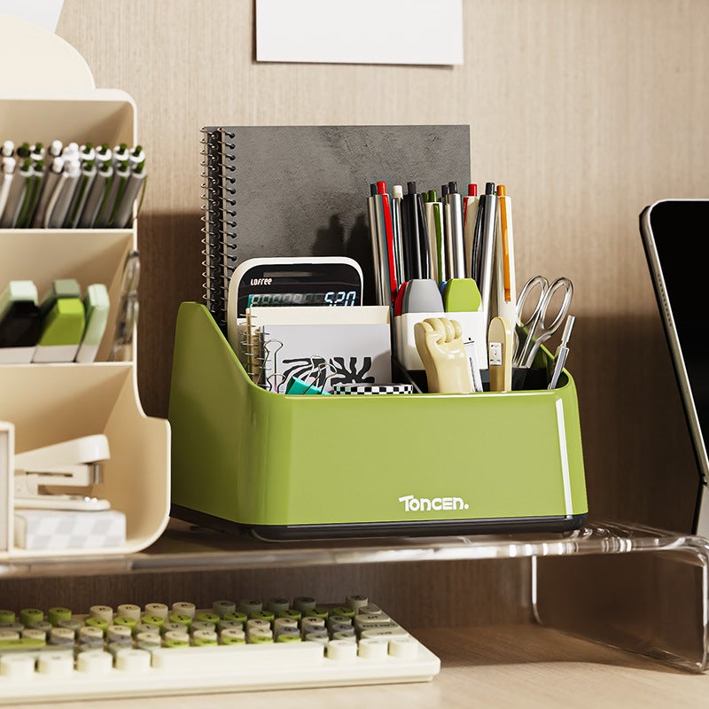 Desktop Storage Box with Compartments for Office, Living Room, Bedroom - Image 2