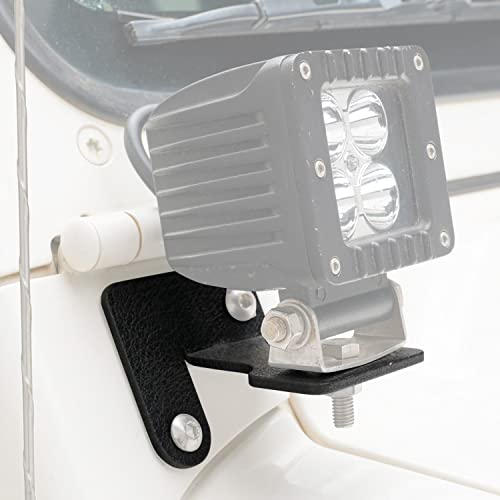 ZORASEN Windshield Hinge Light Mounting Brackets Fit for 87-06 Jeep Wrangler TJ YJ - Image 4