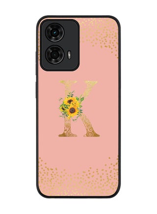 For Motorola Moto G24 / G24 Power Case,Slim fit Camera Protection, Shockproof Thin Phone cover - Custom Floral Monogram - K (Rose Pink ) - pzsku/ZC3231421AA289760D5BDZ/45/_/1732111543/d8f90922-e276-4f1e-9c8b-a7c574cdac0b