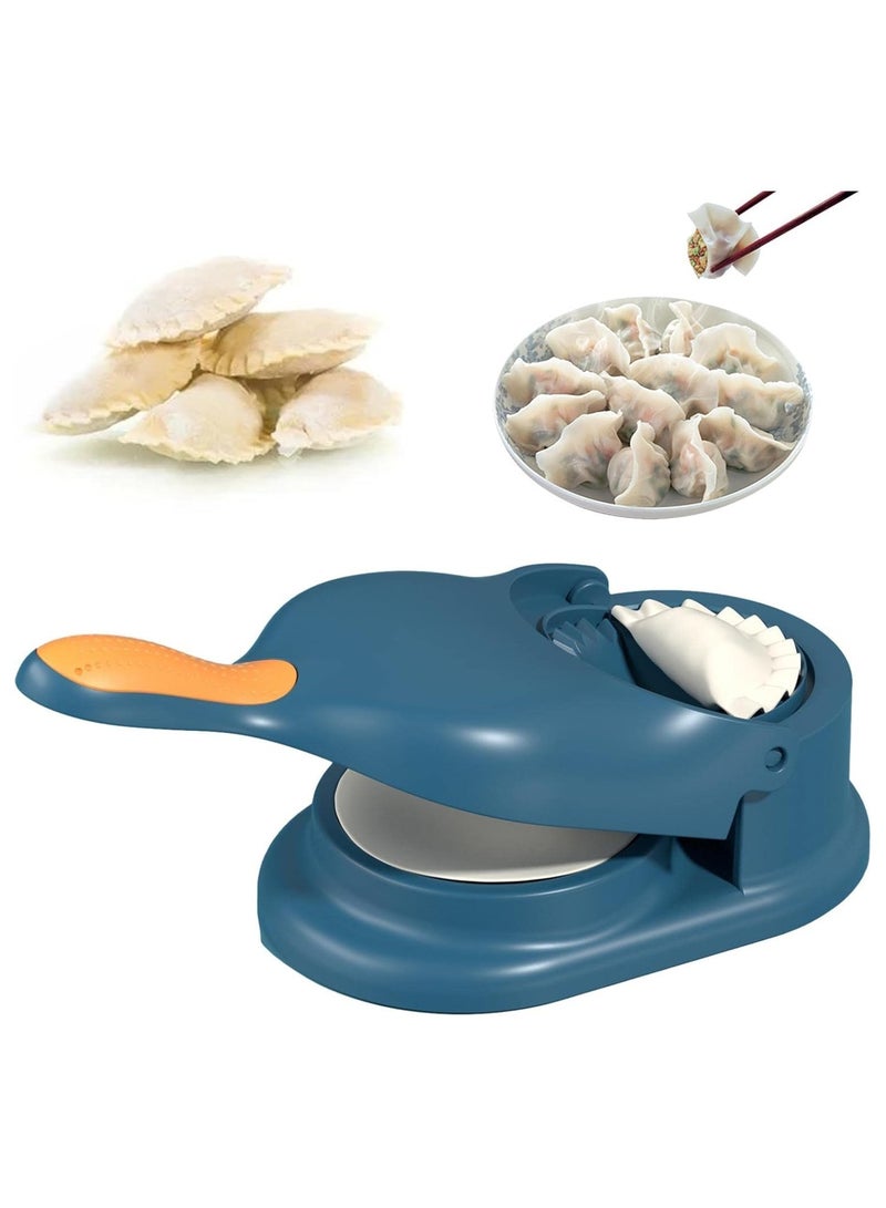 Denx 2 in 1 Dumpling Maker, Manual Dumpling Maker with Tortilla Mold and Pizza Dough Press - Universal Fit Hand Press for Dumpling Maker, DIY Dough Shaping, Turn Dumpling Making into a Work of Art - Image 2