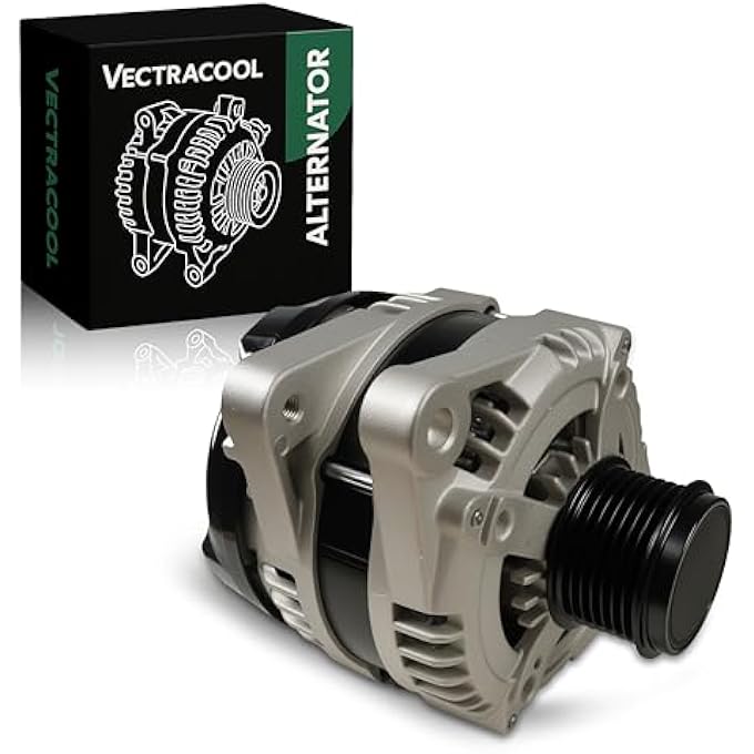VectraCool 104210-2100 Alternator Compatible with Toyota Avalon2005-2018, Venza2009-2015, Highlander2011-2013,Compatible with Lexus RX350 2007-2009,ES350 20016-2018 Replacement#104210-2104,104210-4570 - Image 1