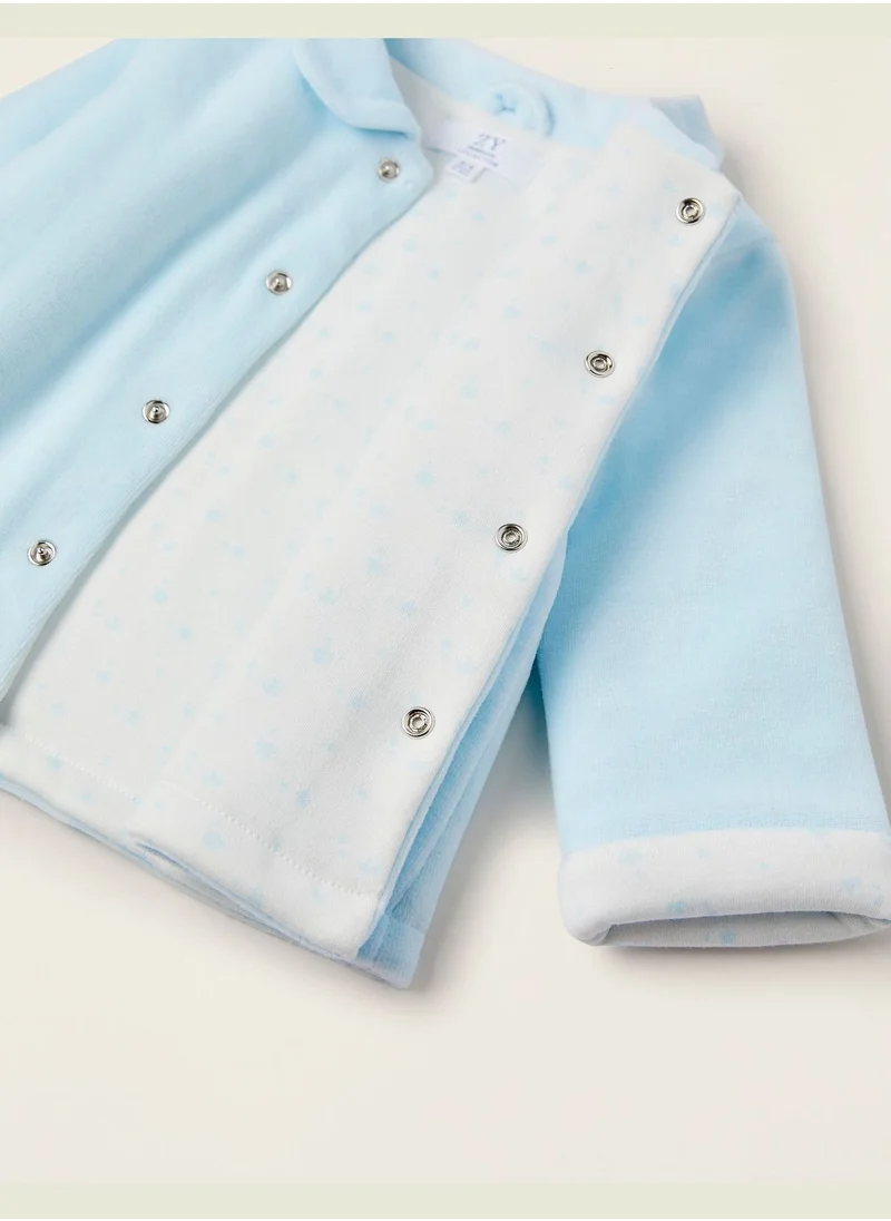 زيبي Zippy Velour Jacket With Cotton Lining For Newborn