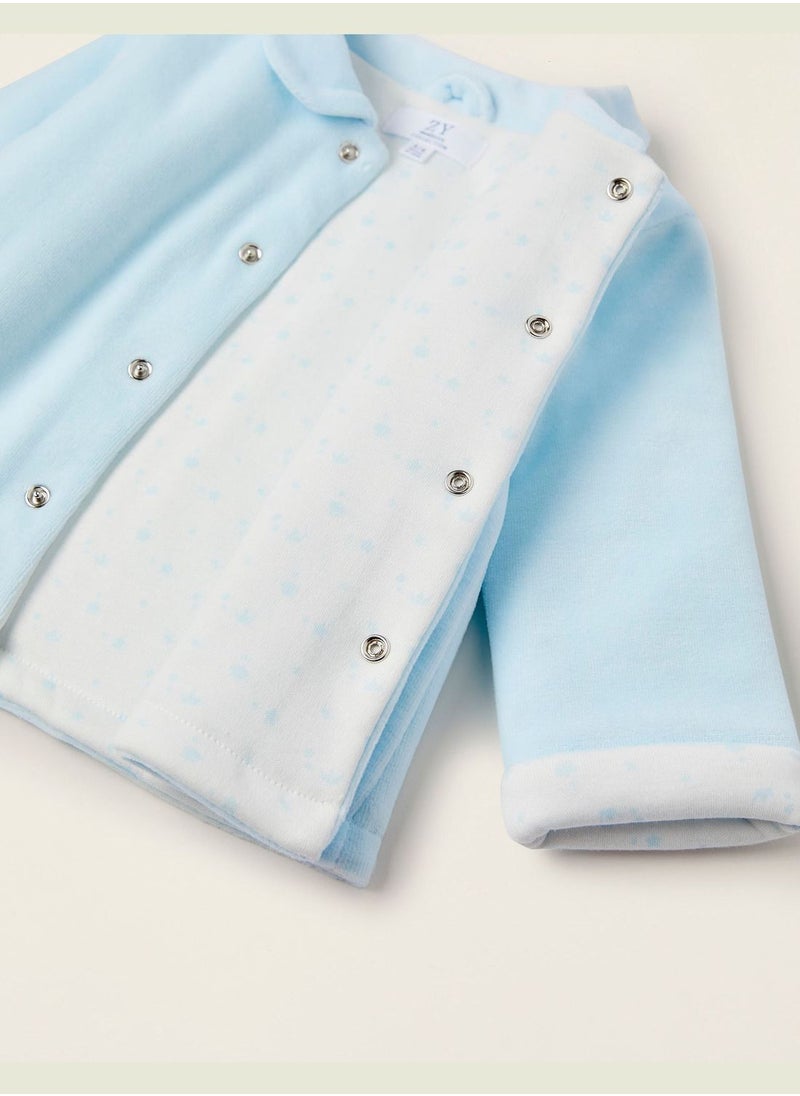 Zippy Zippy Velour Jacket With Cotton Lining For Newborn  - Image 3