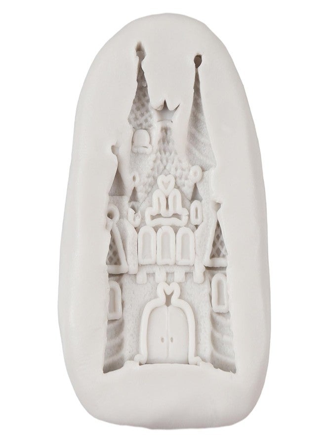 FCKEMLDS Cinderella Themed Fondant Mold Silicone Castle Crystal Shoes Pumpkin Carriage Crown Bow Chocolate Candy Mold For Cake Decorating Cupcake Topper Polymer Clay Gum Paste Set Of 8 - Image 4