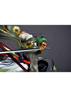 Trunkin Trunkin | One Piece Roronoa Zoro PVC Action Figure | PVC Statue Model Toys Standie Action Figure | Weeb Manga Collectible 31Cms,  - Image 2