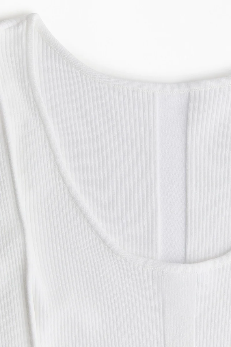 H&M Rib-knit bodycon dress