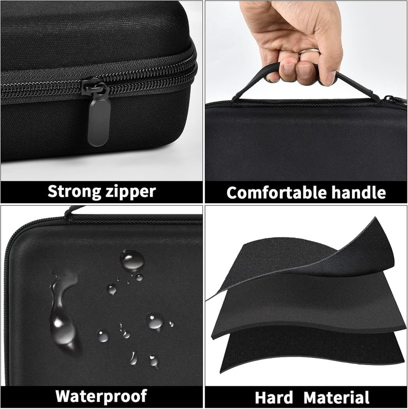 GWCASE 52 Pieces 46mm Coin Capsules with 6 Sizes (20/25/ 27/30/ 38/ 46mm), Collector Case with Foam Gasket and Storage Organizer for Coin Collection Supplies (Box Only) - Grey Inner - Image 4