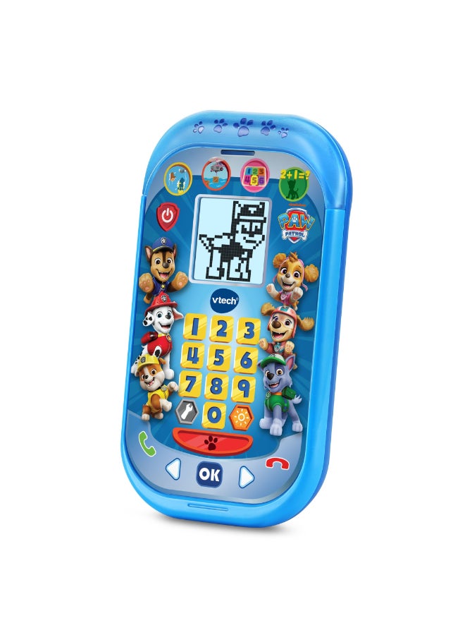 vtech PAW Patrol Rescue Mission Learning Phone with Games, Math & Problem-Solving (Ages 3+) - Image 2