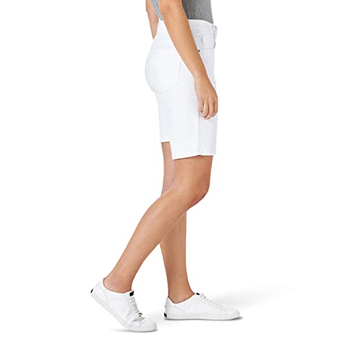 Lee Women's Relaxed Fit Bermuda Short, White, 4 - Image 3