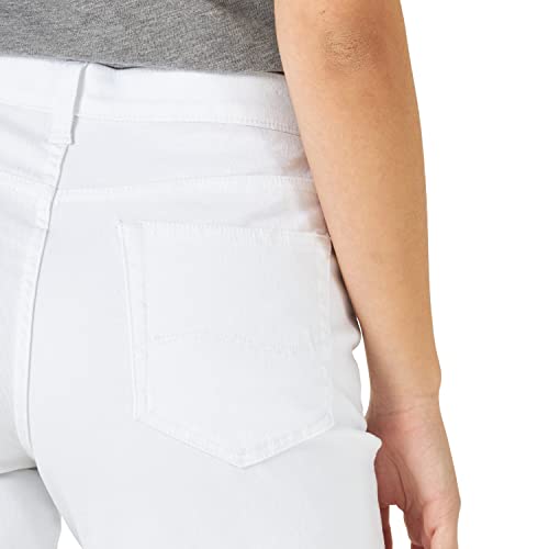 Lee Women's Relaxed Fit Bermuda Short, White, 4 - Image 5