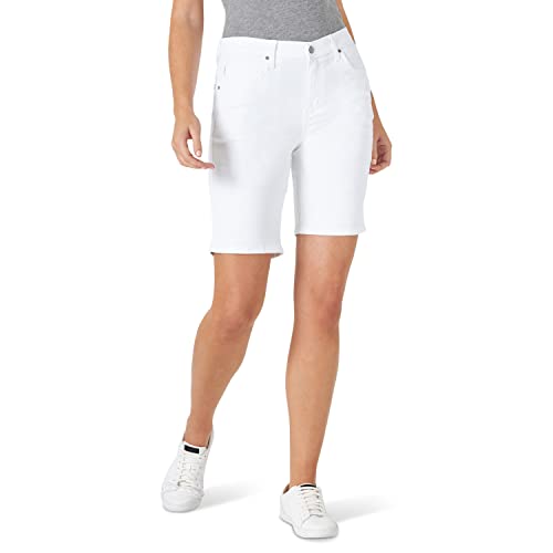 Lee Women's Relaxed Fit Bermuda Short, White, 4 - Image 1