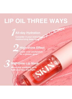 Lip Plumper Gloss Lip Oils Crystal Fruitflavored Lip Gloss Transparent Lip Lotion Lip Balm Hydrating Lip Gloss Long Lasting Moisturizing Lip Care Shine Sexy Lip Tint (A Set) - pzsku/ZC323C6236EE9CF97DC5DZ/45/_/1707974954/6d23e1f0-8391-445f-8040-d9e5c85ea910