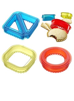 Sandwich Cutting Machine And Sealing Machine, Children Sandwich Machine, 1 Triangle Mold + 1 Square Mold + 1 Round Mold.
