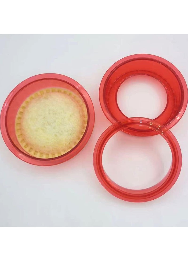 Oasisgalore - Sandwich Cutting Machine And Sealing Machine, Children Sandwich Machine, 1 Triangle Mold + 1 Square Mold + 1 Round Mold. - Image 1