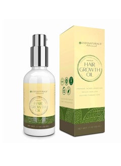 EssyNaturals Advanced Essynaturals Hair Growth Oil with Biotin - Caffeine and Castor Oil for Fuller, Thicker, Longer Hair  - Image 1