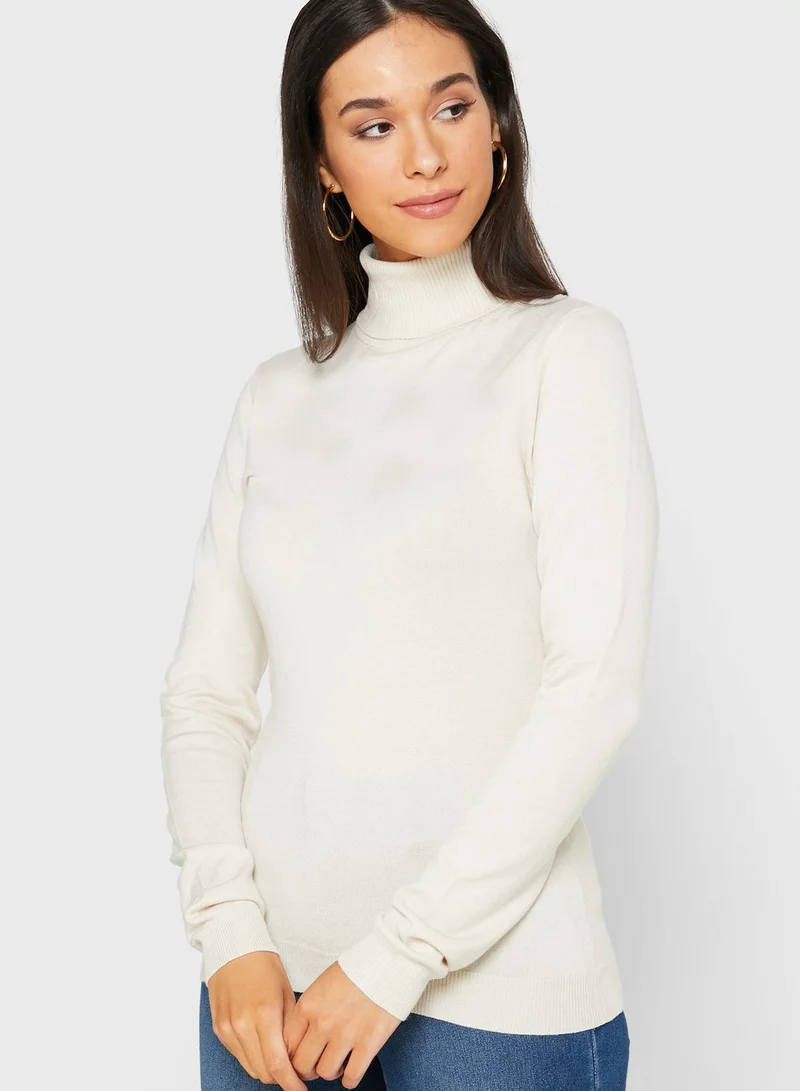 VERO MODA Roll Neck Top