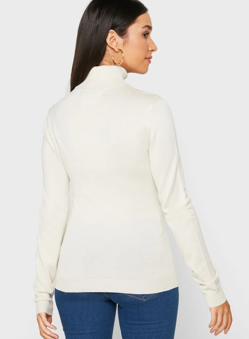 VERO MODA Roll Neck Top