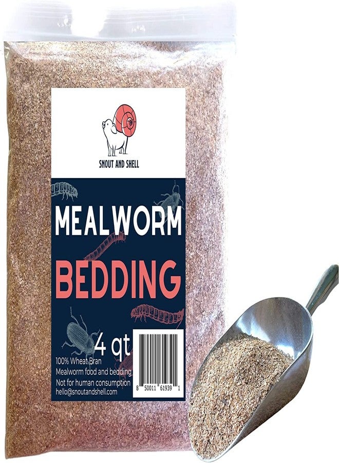 Snout and Shell Mealworm Wheat Bran Bedding and Food Source - Image 2