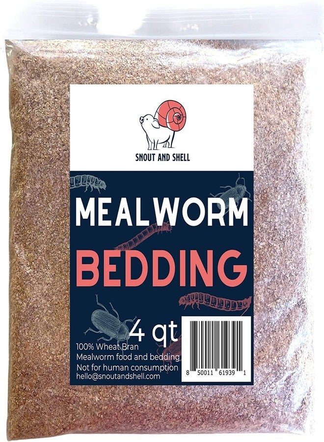 Snout and Shell Mealworm Wheat Bran Bedding and Food Source - Image 1
