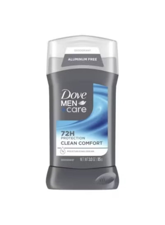 Dove Men Care Deodorant Stick Clean Comfort 72 Hour Protection 85g
