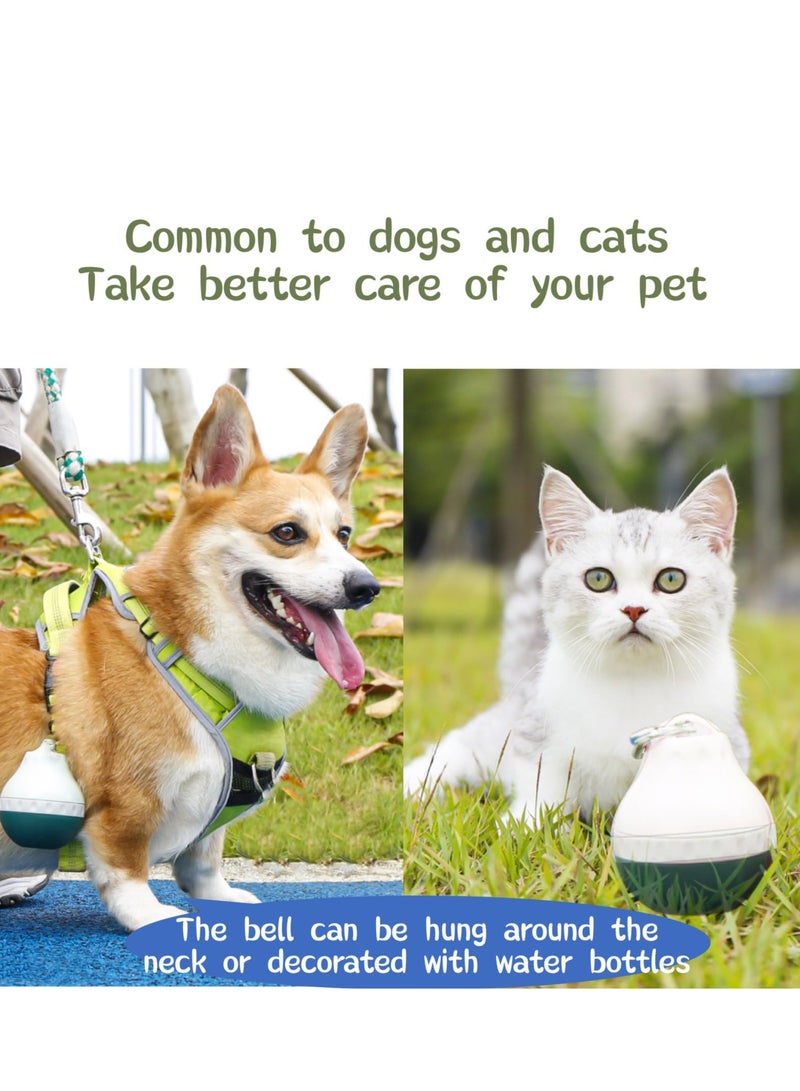 Excefore Portable Dog Water Bottle and Food, Dog Travel Water Bottle Detachable Bowl Leak Proof Portable, Leak-proof Drinking Bottle Bowl,  for Outdoor Walking, Hiking, Trave - Image 5