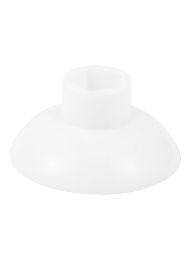 Handle Replacement Rocker Rubber Coated Non-slip Bulk Base High School Short Hat Pillar-Product Color:P4,P5,XB1 Universal Base/White  - Image 1
