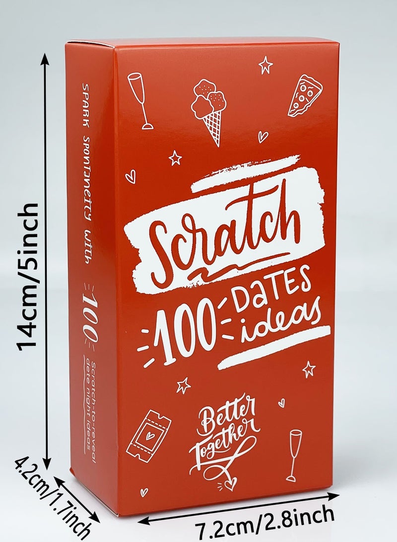 RedMapleTEK 100 Sketch Date Ideas All English Couple Games Challenge Quizzes Intimacy Games Sketch Cards Relaxing Games, Perfect For Date Night! - Image 2
