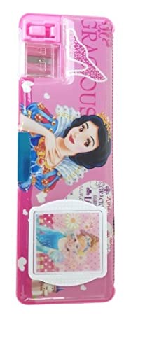 advancedestore advancedestore Multipurpose Pencil Box with Calculator & Dual Sharpener - Art Plastic Pencil Box (Pack of 1)moq - Image 1