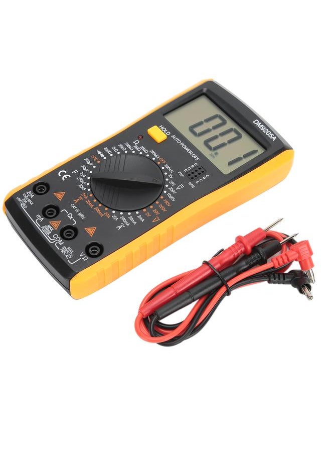 Thoraya Multimeter Digital AC DC Voltage Current Resistance Tester Electrician Multifunction Meter  - Image 1