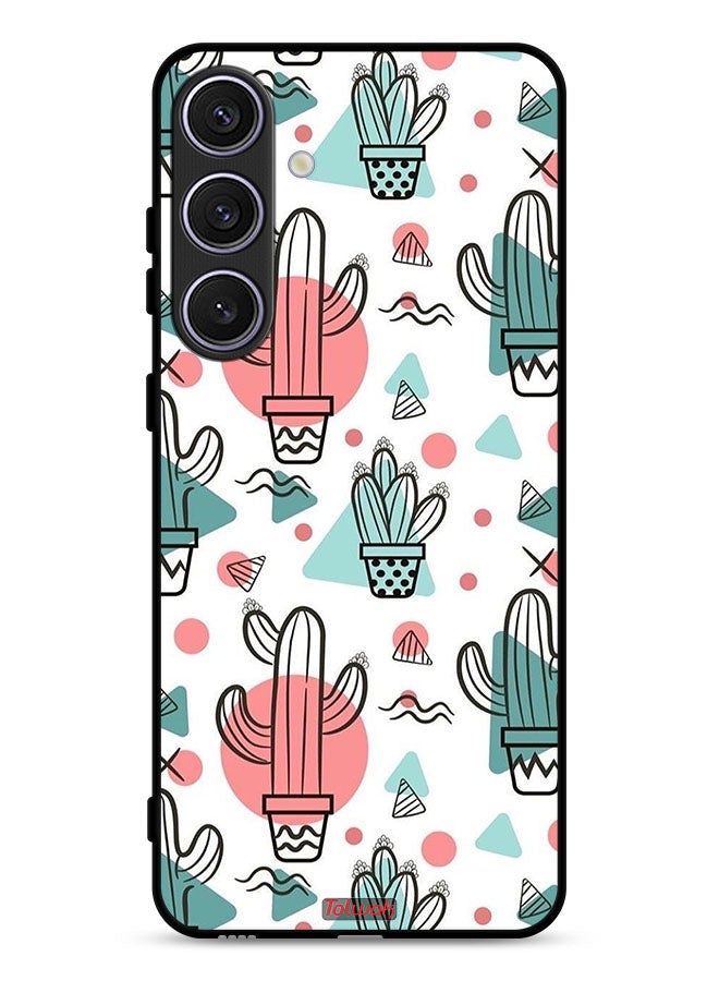 Tolwak Samsung Galaxy S24 5G Protective Case Cover Cactus - Image 1