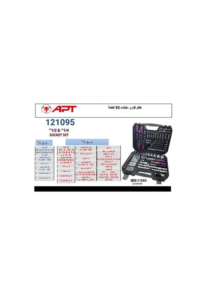 Apt Screwdriver Bit Set 95 Pieces