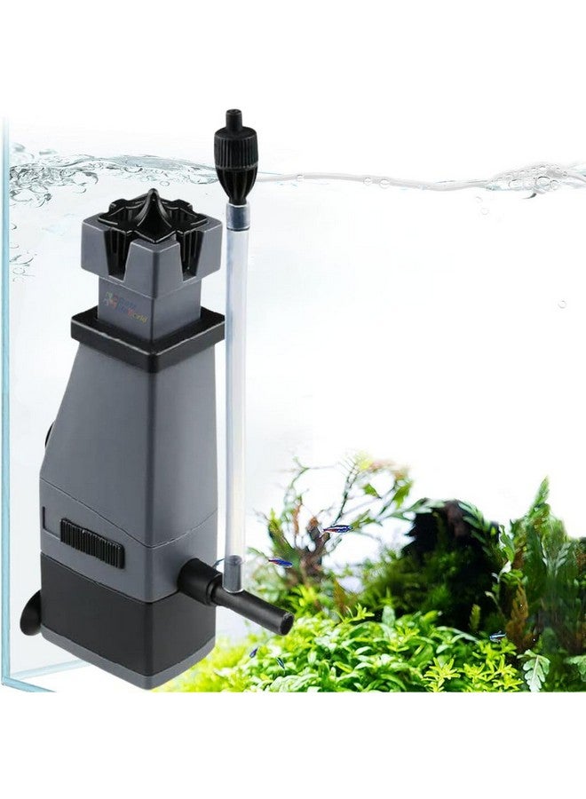 VAYINATO Sunsun (JY-02 | 3W | 300L/H) Aquarium Surface Skimmer - Enhancing Aquarium Water Quality Ideal for Salt & Freshwater Tanks, Removes Film & Oil from Water Surface with Suction Cup - Image 1