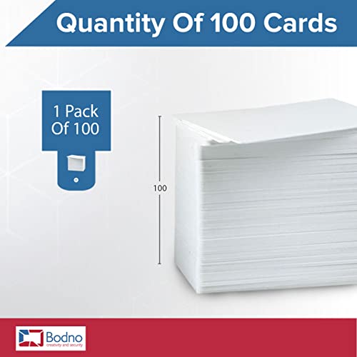Bodno 100 Pack - Bodno Premium CR80 30 Mil Graphic Quality PVC Cards - Image 3