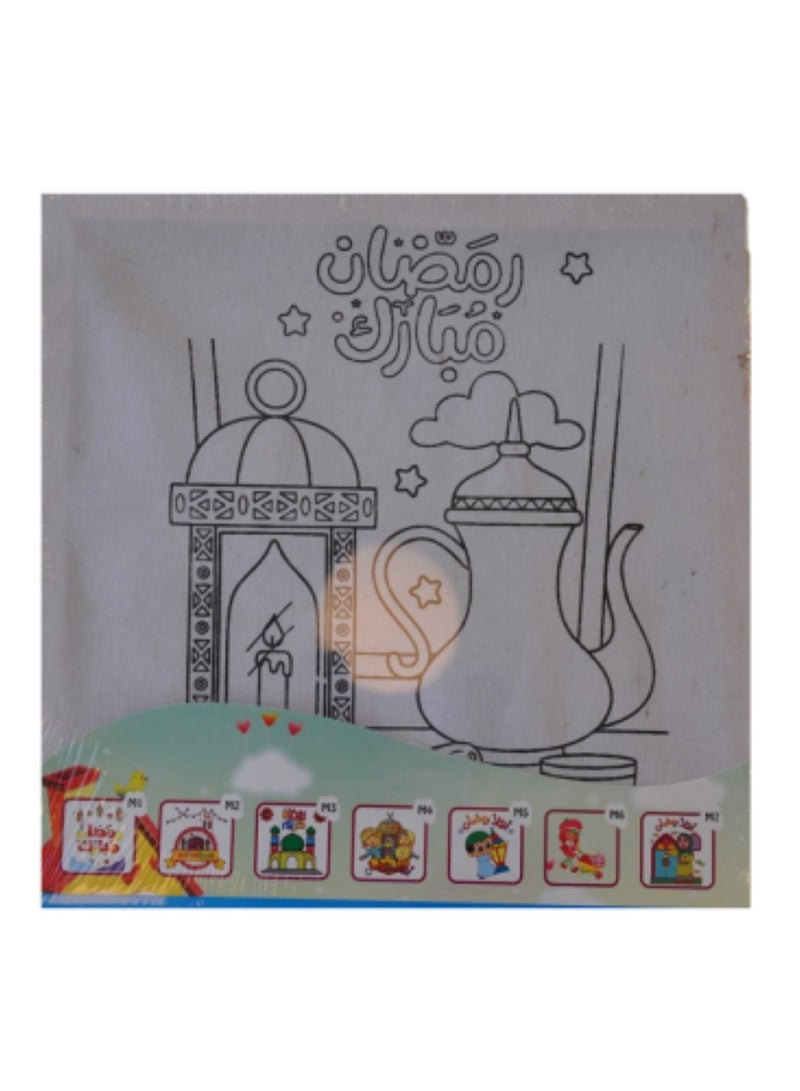 WAVY Canvas painting with colors for children to color - Image 3