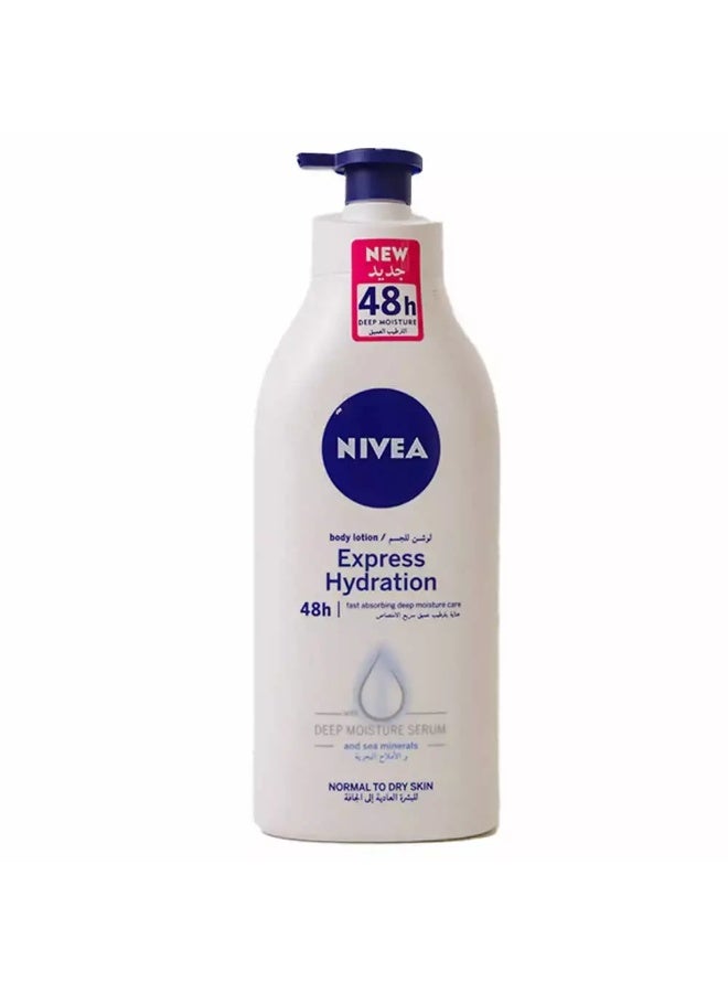 Nivea Express Hydration Body Lotion Normal Dry Skin- 625ml