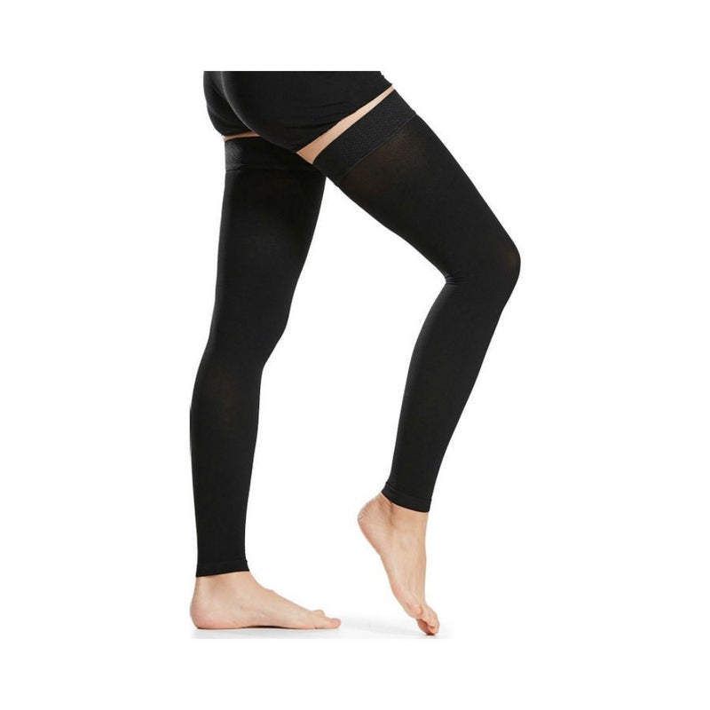 جوارب ضاغطة حتى الفخذ، مقاس XXL وأكمام داعمة متدرجة، 20-30 ملم زئبق 23x2x15 سم - Image 2