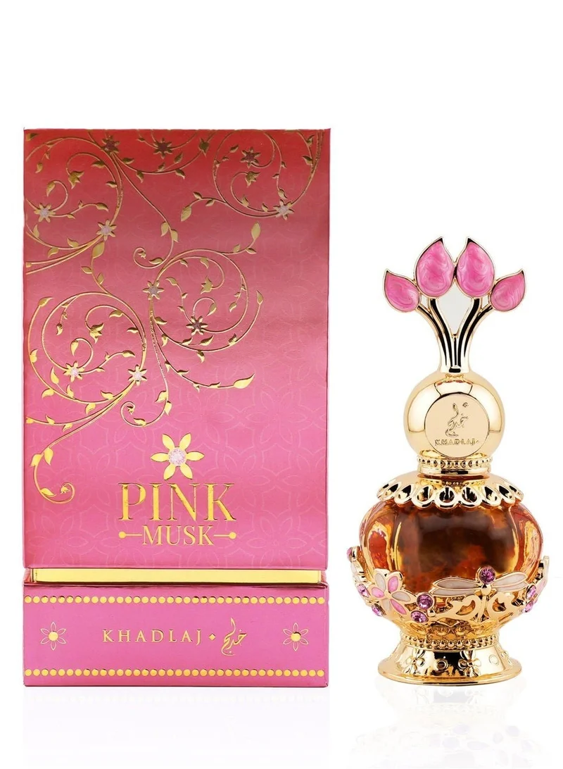 KHADLAJ PERFUMES KHADLAJ PERFUMES PINK MUSK 20 ML OIL