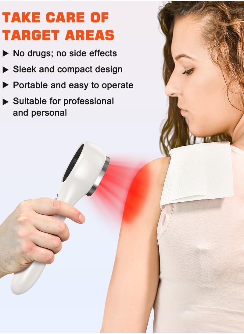 General - Red light device infrared light Tharepy, red light device for the relief of body pain, joints, muscles and tissues 14 * 650nm + 3 * 808nm - Image 1