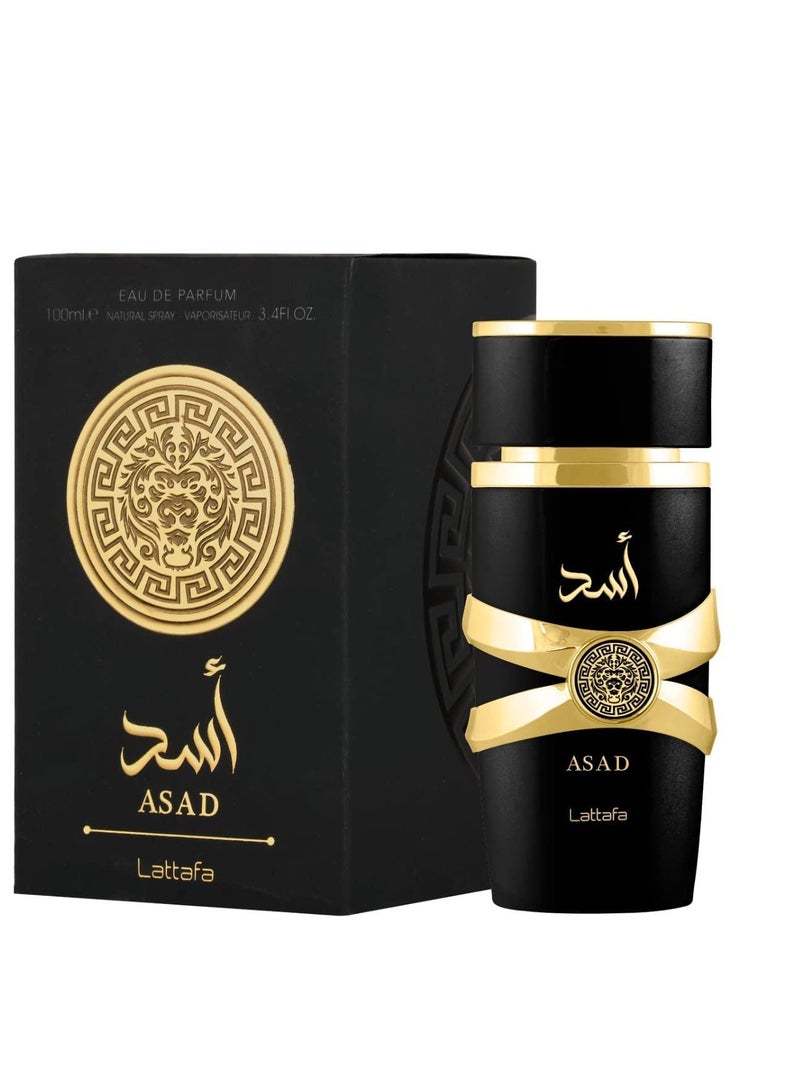 لطافة عطر اسد للرجال من لطافة او دي بارفان 100 مل