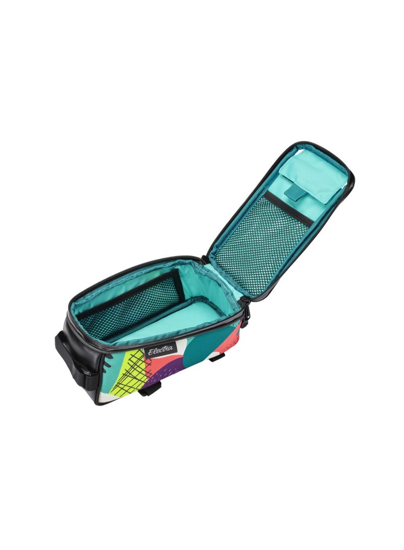 Electra Bicycle Company Miami 1.3L Water-Resistant Bicycle Top Tube Phone Bag with Touchscreen Window - Image 2