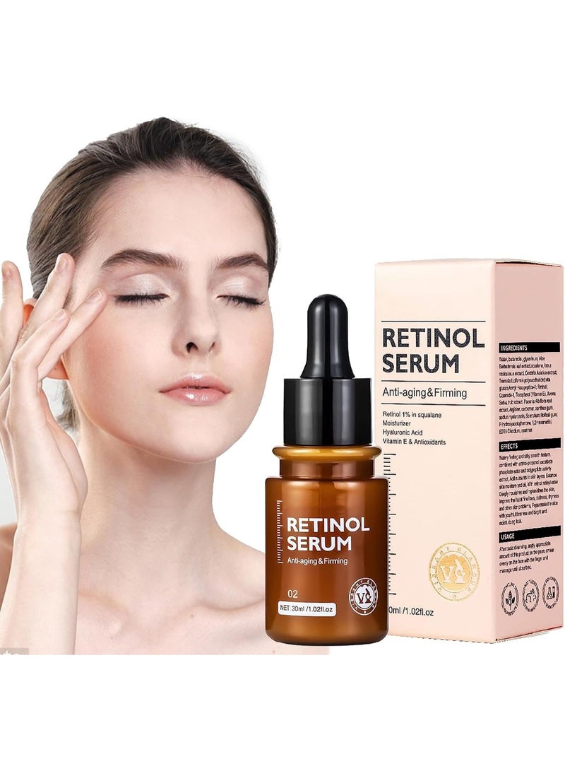 Vibrant Glamour Retinol Anti Aging Facial Serum, Vibrant ​Glamour Retinol Serum 30ml - Image 1