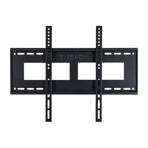 RISSACHI® Wall Mount Stand for 40-75 Inch TV, Monitor | Universal Fixed Heavy Duty Stand for Flat Panel TV | Space-Saving & Adjustable Wall Bracket for Home & Office - Image 1