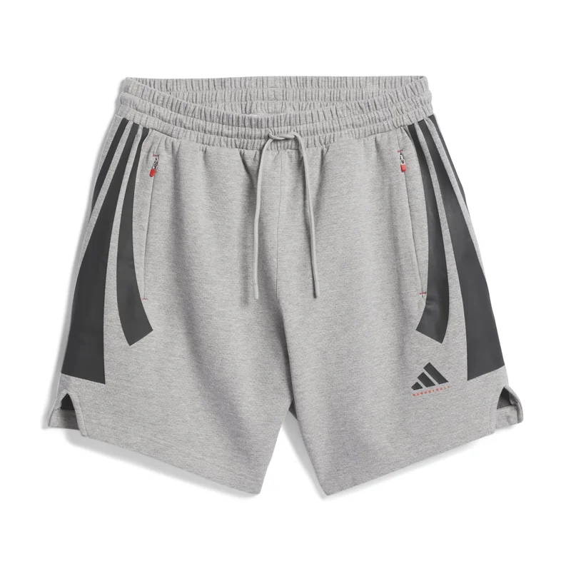 adidas شورت أديداس ADI BB PK قصير للجنسين رمادي أوريجينالز