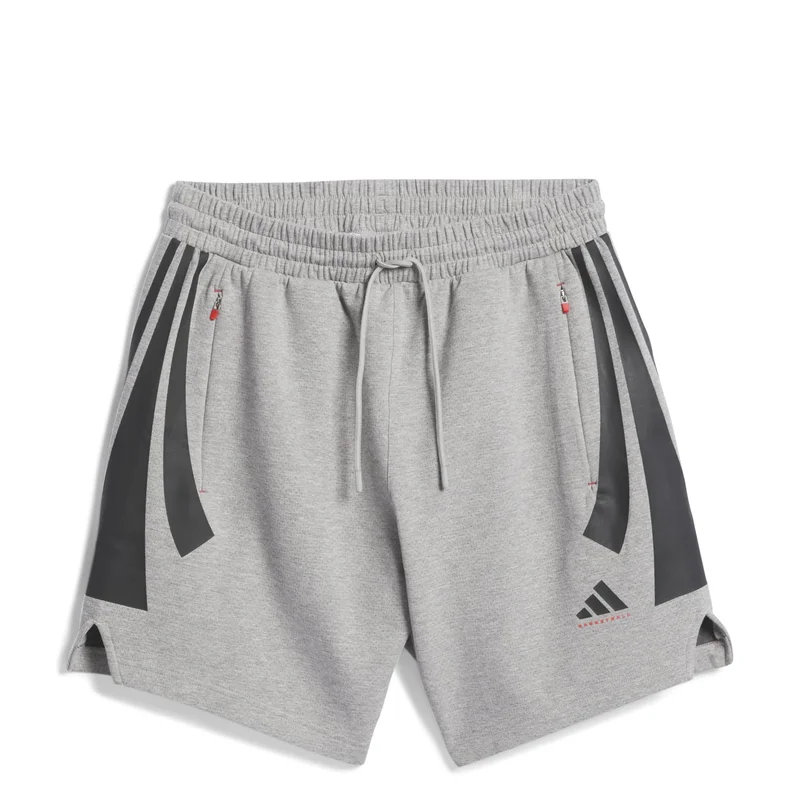 adidas شورت أديداس ADI BB PK قصير للجنسين رمادي أوريجينالز