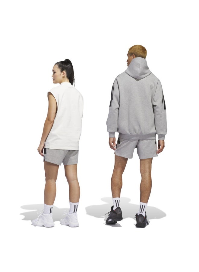 Adidas adidas ADI BB PK SHORT Grey Originals Unisex SHORTS  - Image 1