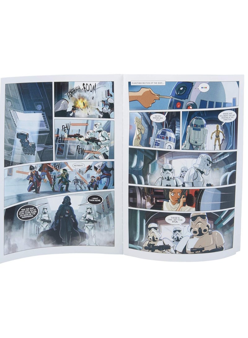 STAR WARS Galaxy of Adventures Imperial Stormtrooper Figure & Mini Comic - Image 5