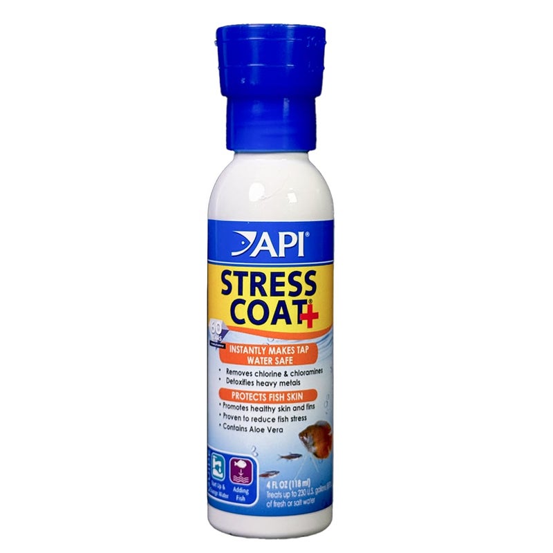 API مكيف مياه حوض السمك API STRESS COAT زجاجة 4 أونصات (85B) - Image 1