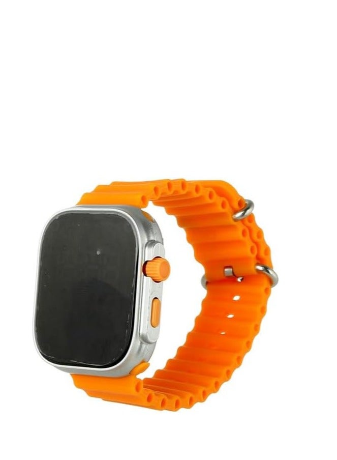 ساعة يد رقمية بسوار من المطاط ومقاومة للماء - Image 2