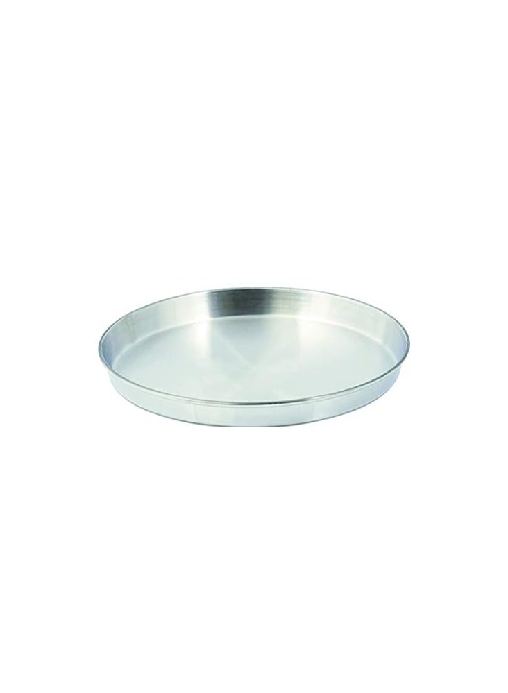 Basbousa tray set, 3 pieces - silver color - size 28-30-34, aluminum - Image 3